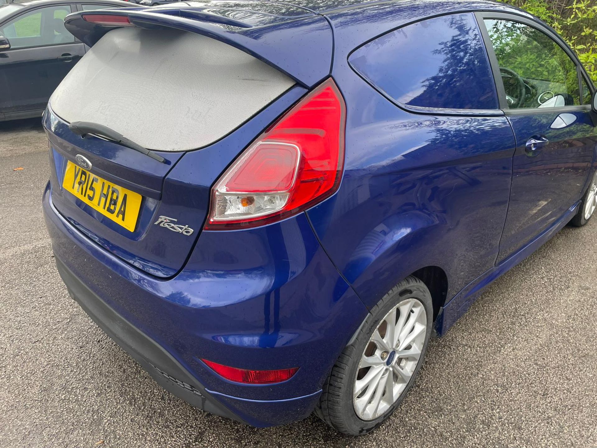 2015/15 REG FORD FIESTA SPORT TDCI 1.6 DIESEL MANUAL BLUE VAN, SHOWING 1 FORMER KEEPER *NO VAT* - Bild 6 aus 16