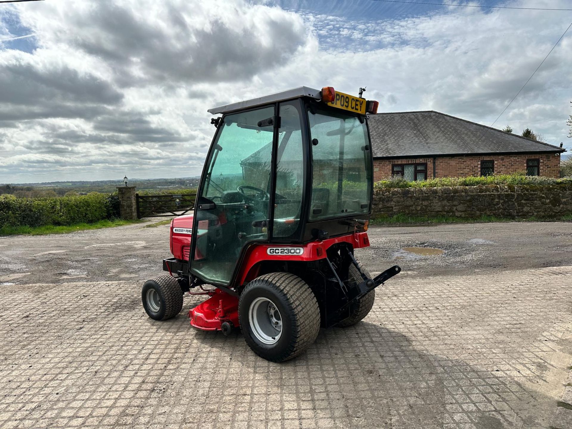 2009 MASSEY FERGUSON GC2300 23HP 4WD COMPACT TRACTOR WITH UNDERSLUNG DECK *PLUS VAT* - Bild 5 aus 18