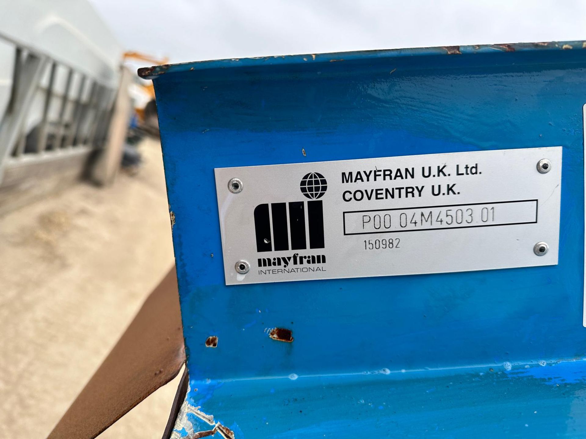 MAYFRAN STAINLESS 3 PHASE ELEVATOR CONVEYOR *PLUS VAT* - Bild 9 aus 9