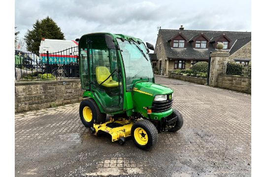 JOHN DEERE X595 24HP 4WD DIESEL COMPACT TRACTOR WITH UNDERSLUNG DECK *PLUS VAT* - Image 1 of 15