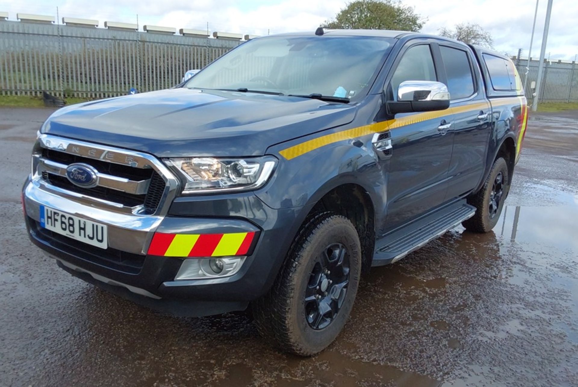 2018/68 REG FORD RANGER LIMITED 4X4 DCB TDCI 2.2 DIESEL MANUAL PICK UP, SHOWING 2 FORMER KEEPERS - Image 2 of 8