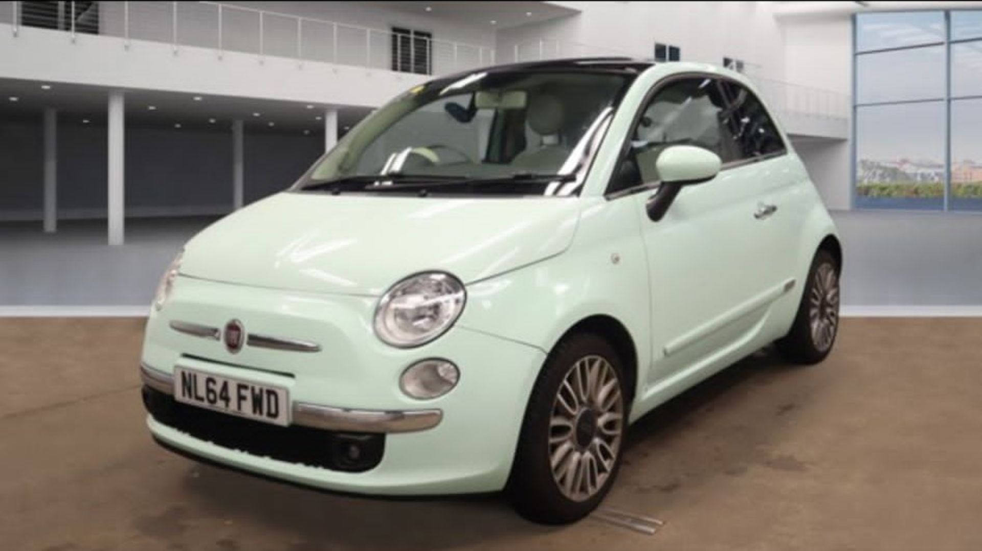 2014 FIAT 500 LOUNGE GREEN HATCHBACK *NO VAT* - Bild 2 aus 5