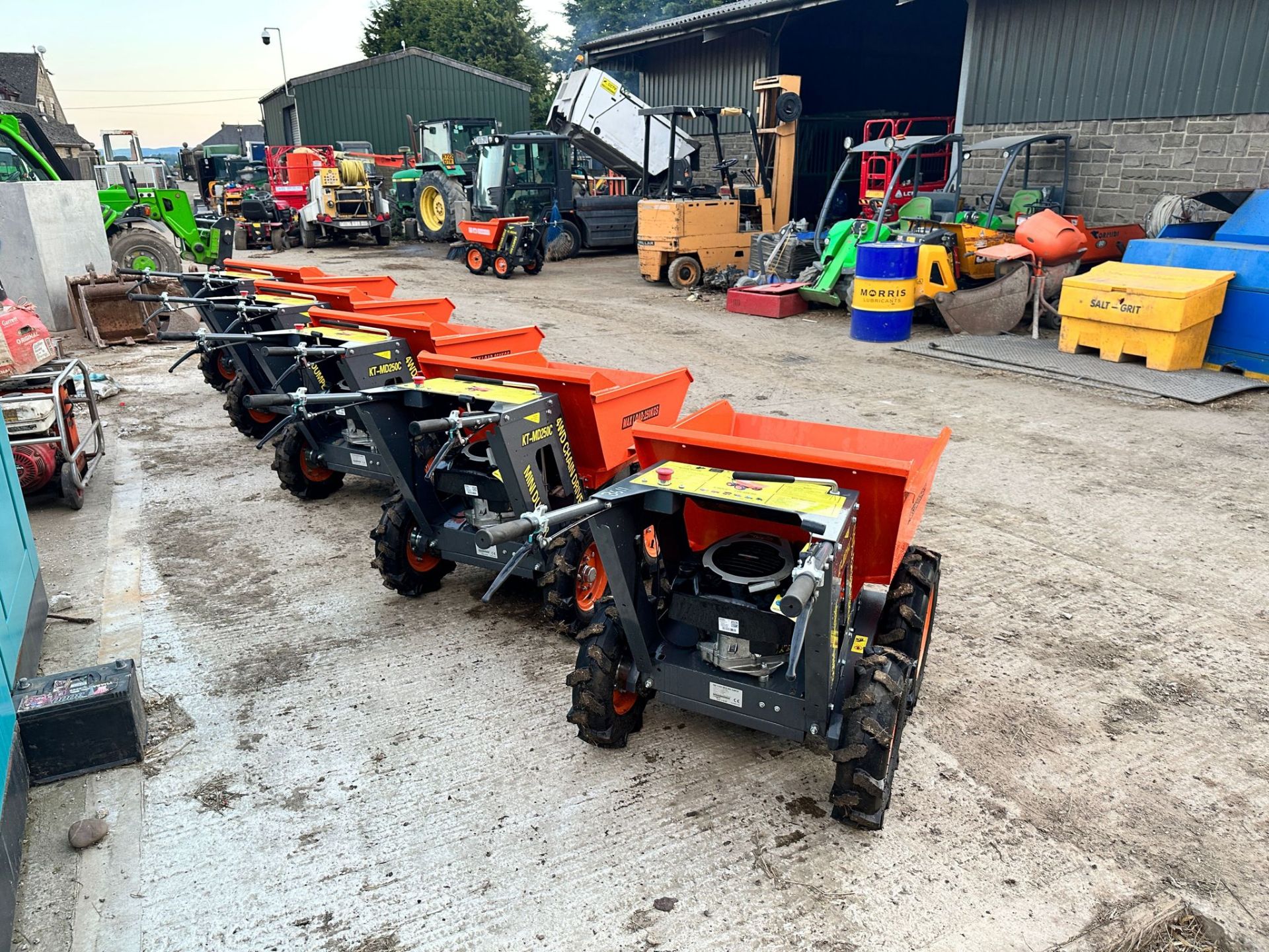 NEW/UNUSED KONSTANT 4x4 PEDESTRIAN COMPACT DUMPER *PLUS VAT* - Image 5 of 13