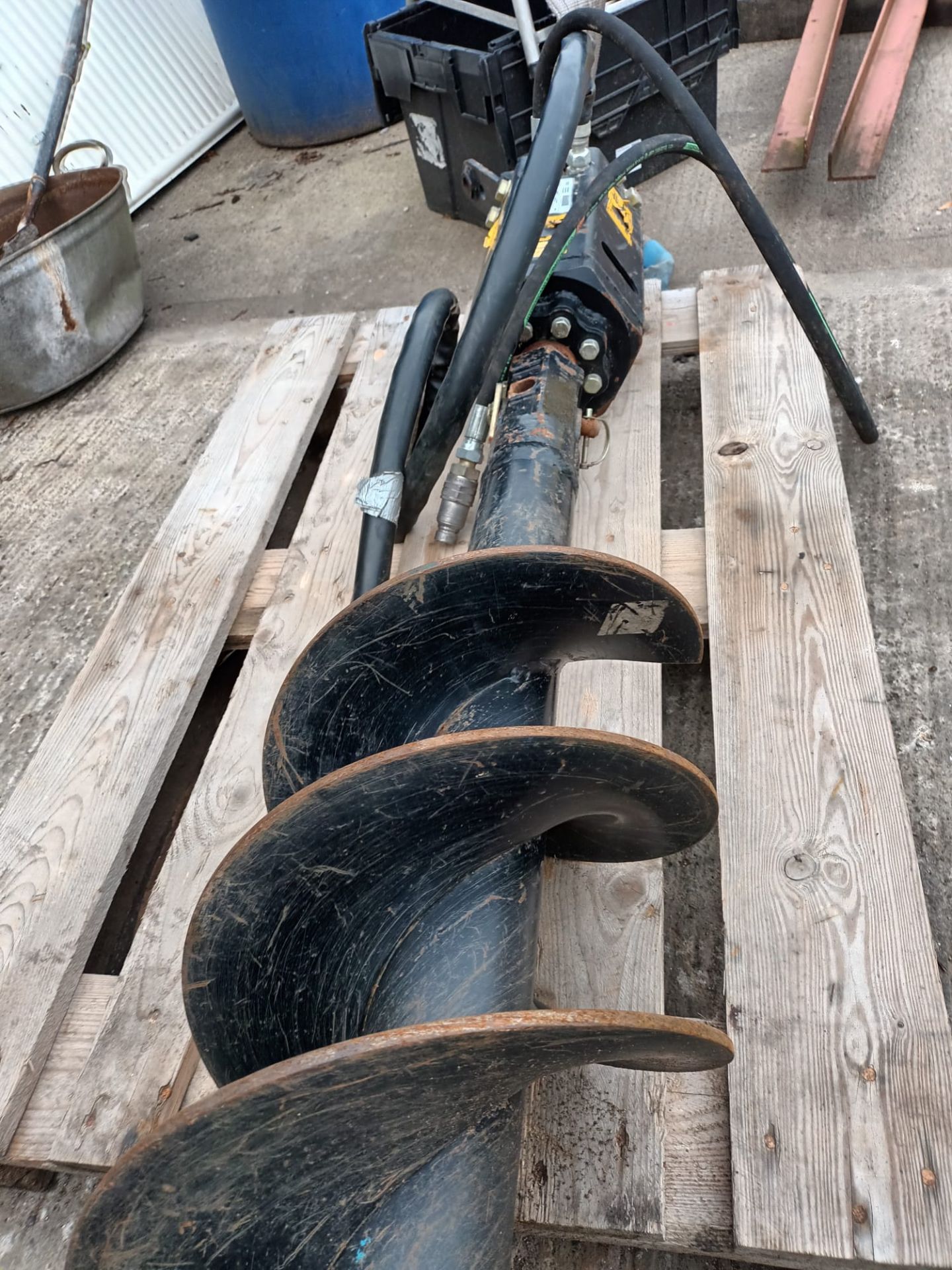 JCB Auger (as new condition) *NO VAT* - Image 2 of 8