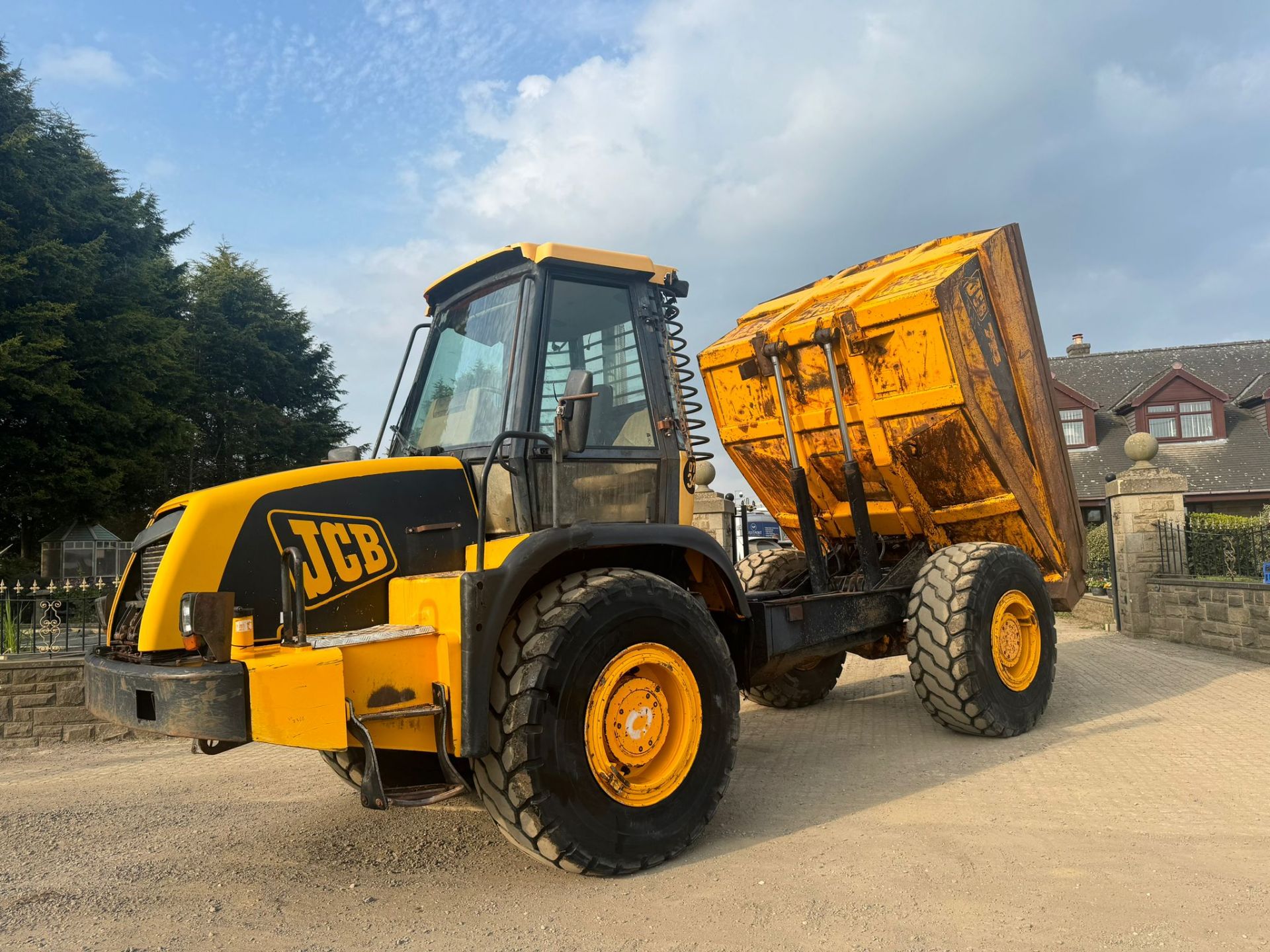 JCB 714 4WD 14 TON DUMP TRUCK ARTICULATED DUMPER *PLUS VAT* - Image 7 of 17