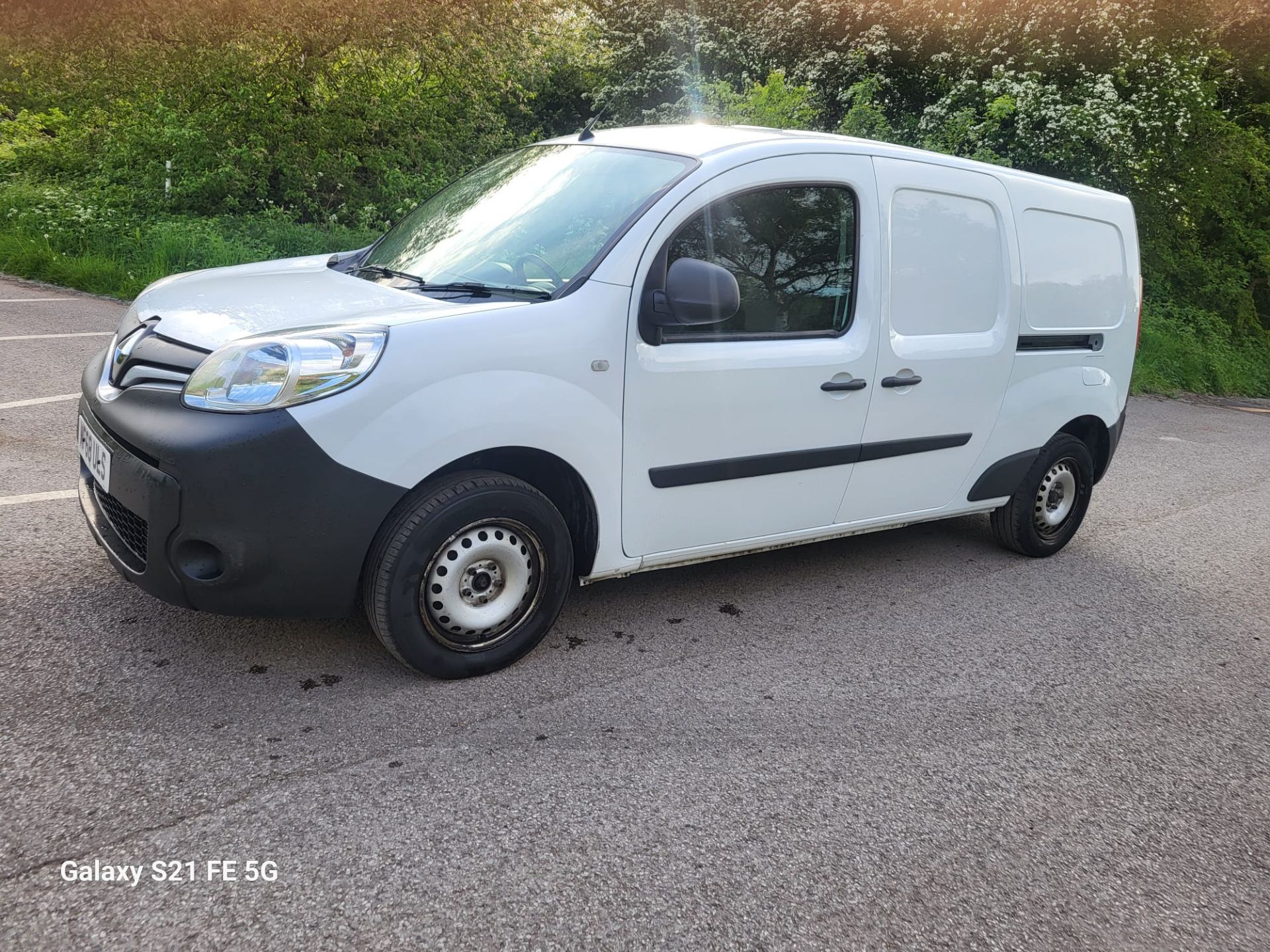 2018 RENAULT KANGOO MAXI LL21 BNES DCI A WHITE PANEL VAN *NO VAT* - Image 4 of 18