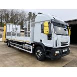 2015 IVECO EUROCARGO 180E25S S-A WHITE HCV, IPV CRASH CUSHION TRAFFIC MANAGEMENT VEHICLE *PLUS VAT*