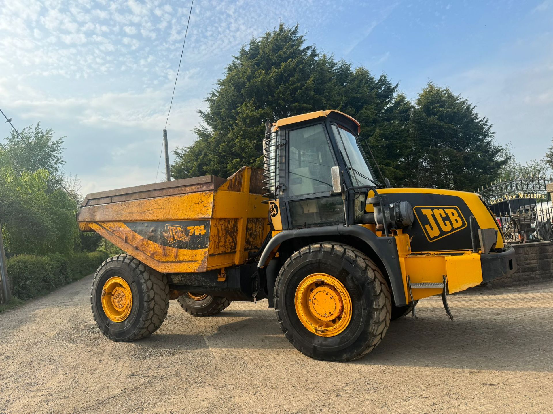 JCB 714 4WD 14 TON DUMP TRUCK ARTICULATED DUMPER *PLUS VAT* - Image 13 of 17