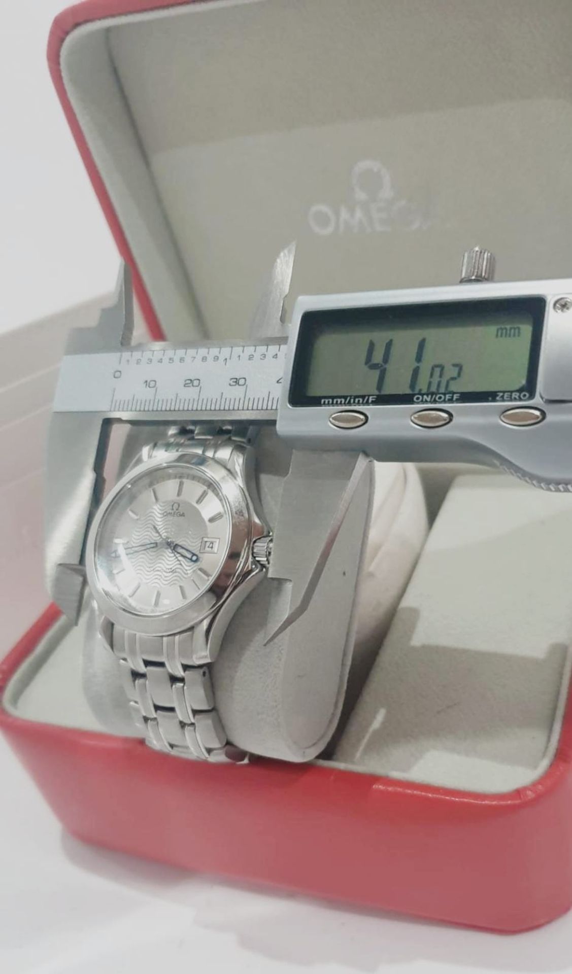 Omega Seamaster Professional 120m Silver Wave Dial Mens Watch *NO VAT* - Bild 5 aus 11