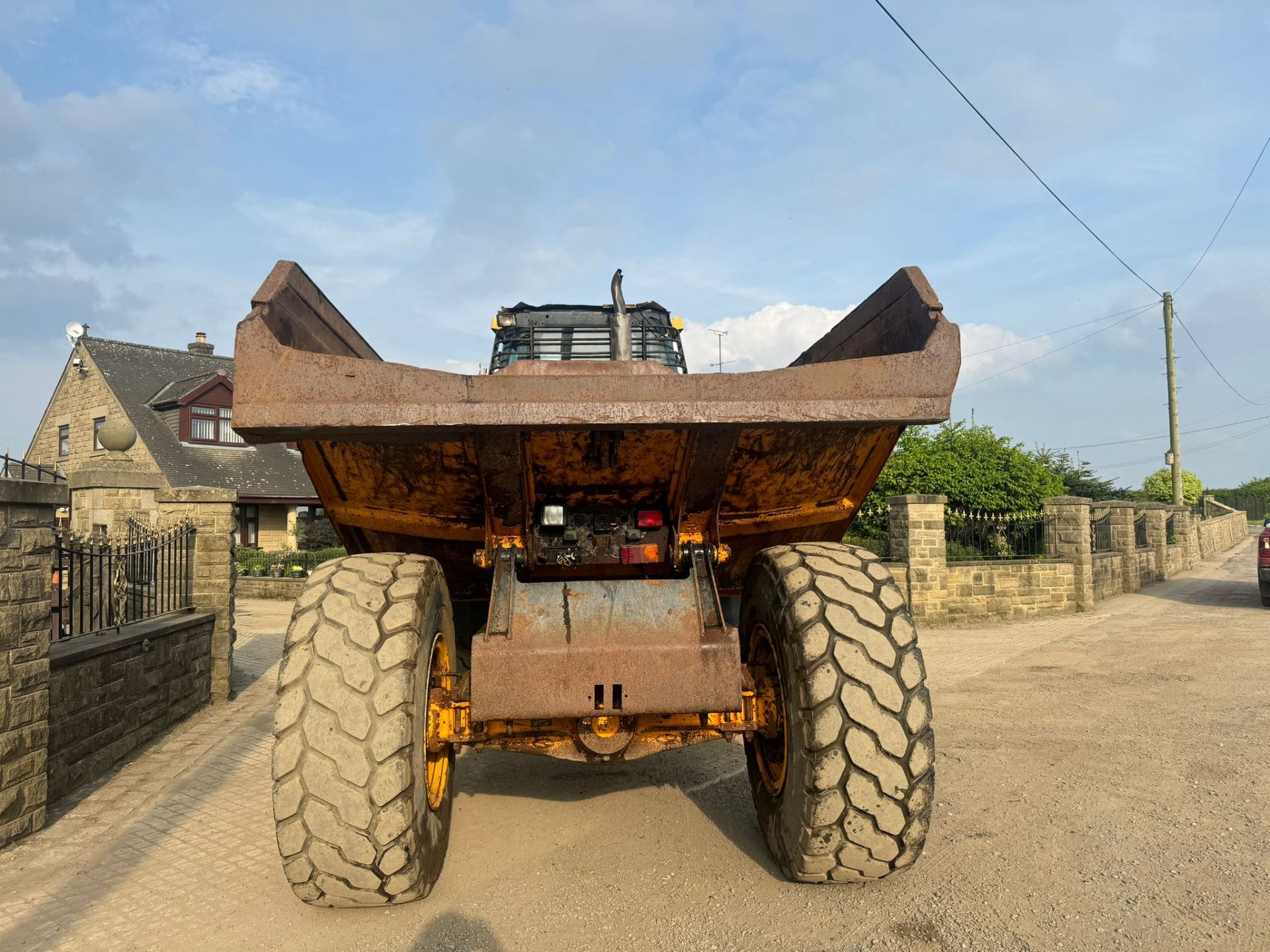 JCB 714 4WD 14 TON DUMP TRUCK ARTICULATED DUMPER *PLUS VAT* - Image 11 of 17