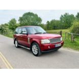 2006 LAND ROVER RANGEROVER TD6 VOGUE AUTO RED SUV ESTATE *NO VAT*