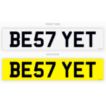 PRIVATE REGISTRATION "B357 YET" - (BEST YET) *NO VAT*