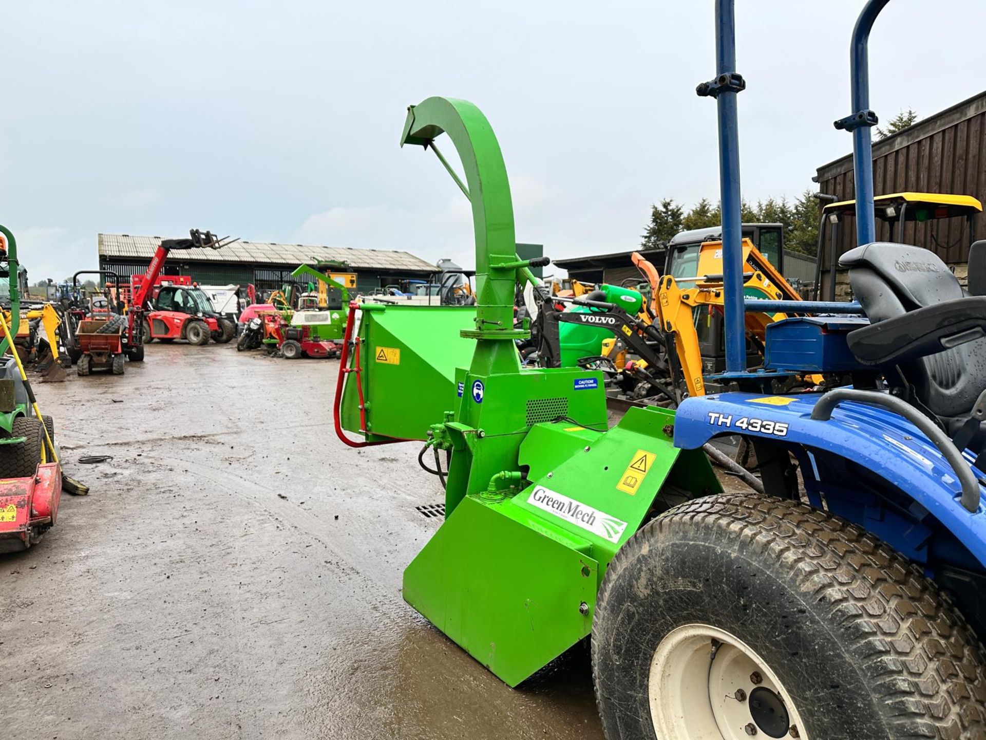 GREENMECH CM152TMP PTO DRIVEN WOOD CHIPPER *PLUS VAT* - Image 4 of 10