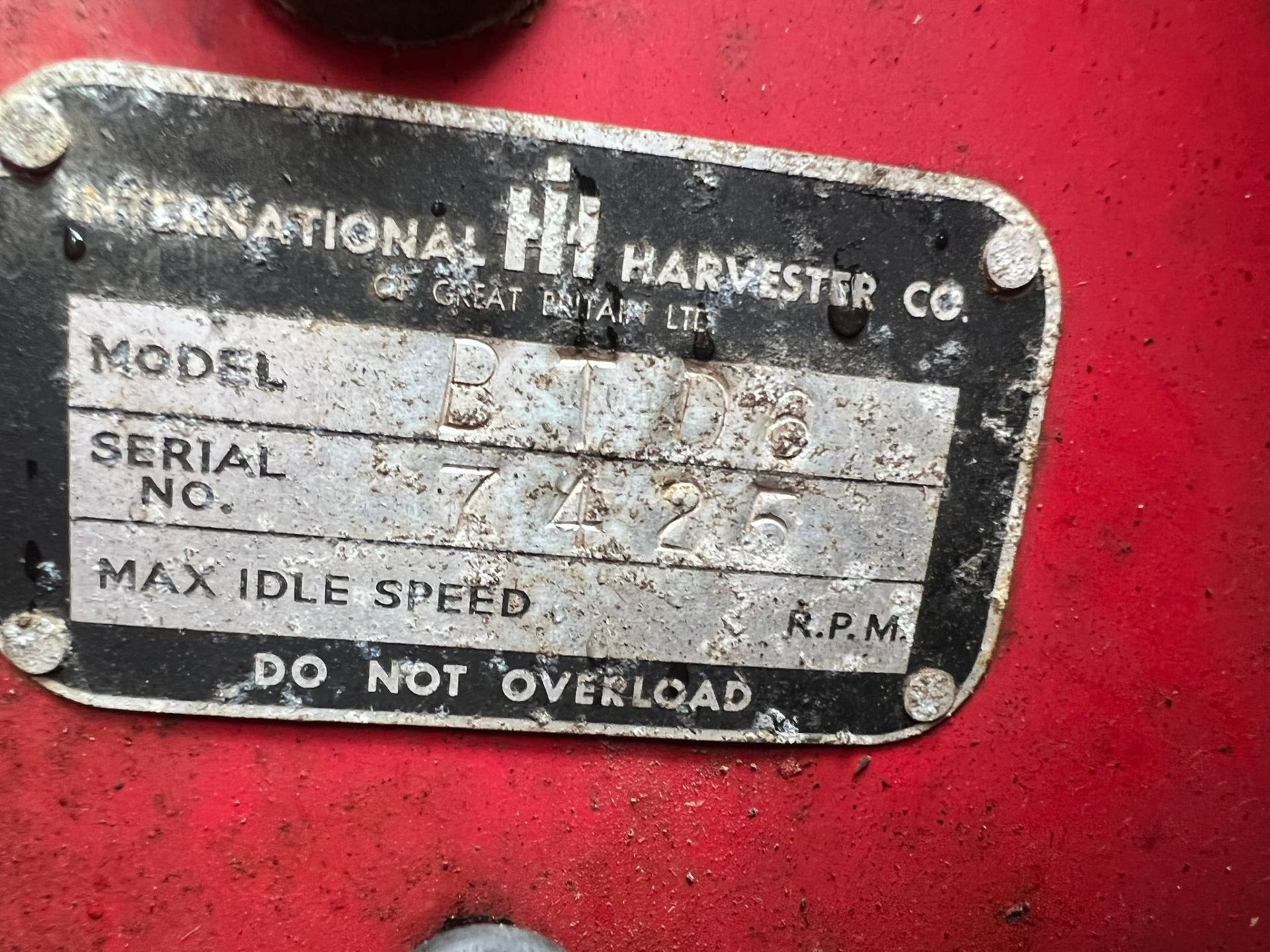 INTERNATIONAL HARVESTER BTD6 VERY RARE *PLUS VAT* - Image 6 of 6