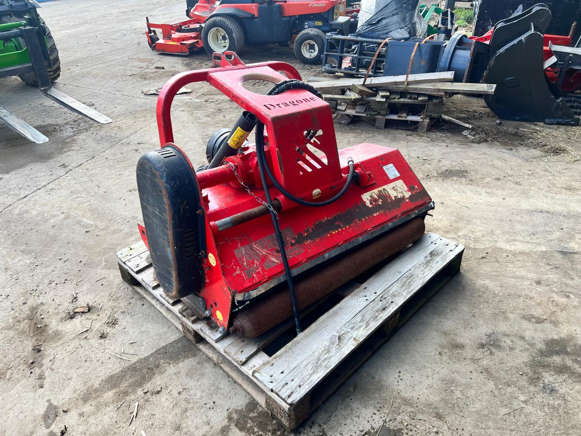 Kilworth Dragone 4ft Flail Mower - In Working Order - Side Shift *PLUS VAT*