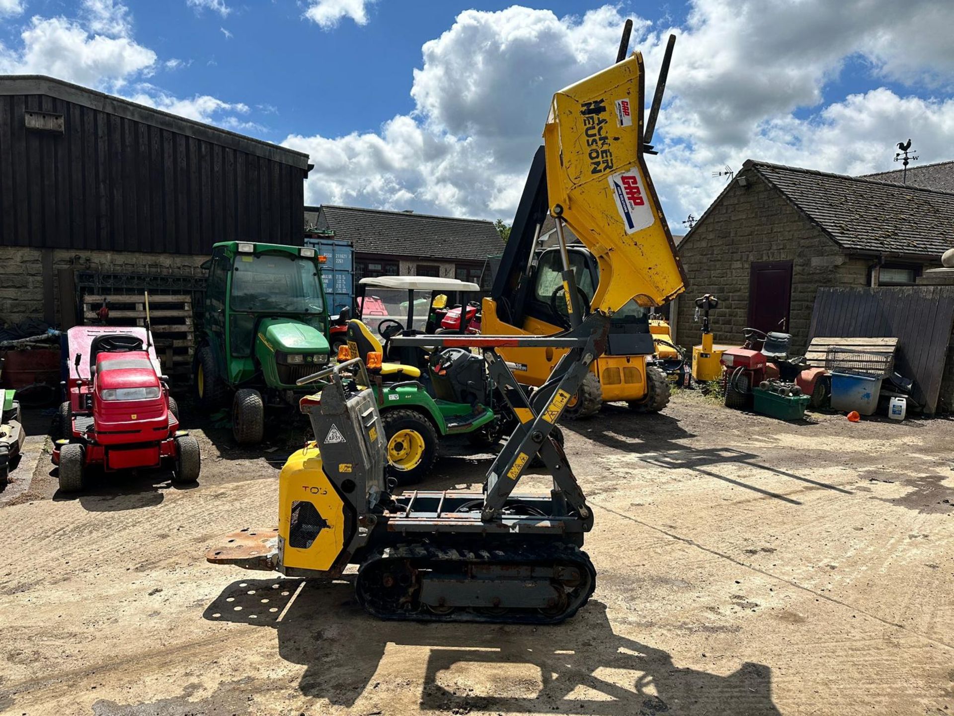 2016 WACKER NEUSON DT05D DIESEL HIGH TIP TRACKED DUMPER *PLUS VAT* - Image 6 of 18