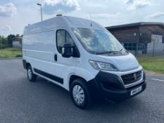 2019/19 REG FIAT DUCATO 35 MULTIJET II 2.0 DIESEL WORKSHOP VAN, EASY LIFT CRANE, EBERSPACHER HEATER