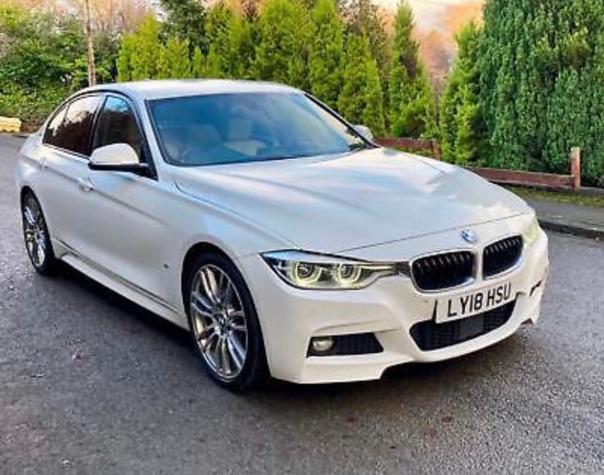 2018 BMW 330E M SPORT AUTO WHITE SALOON *NO VAT*