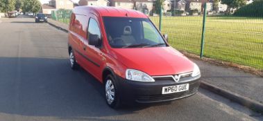 2011 VAUXHALL COMBO 1700 CDTI RED PANEL VAN *NO VAT*