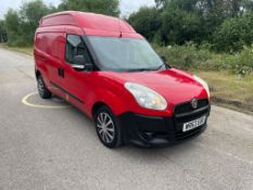 2013/63 REG FIAT DOBLO 16V XL MULTIJET LWB 1.6 DIESEL PANEL VAN, SHOWING 1 FORMER KEEPER *NO VAT*