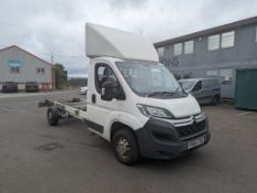 2015 CITROEN RELAY WHITE CHASSIS CAB *NO VAT*