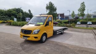 2015 MERCEDES-BENZ SPRINTER 313 CDI CHASSIS CAB RECOVERY TRUCK WITH WINCH *NO VAT*