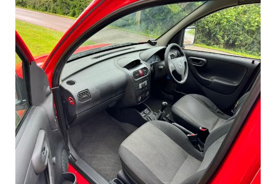 2010/10 REG VAUXHALL COMBO 1700 CDTI 1.25 DIESEL RED PANEL VAN, SHOWING 1 FORMER KEEPER *NO VAT* - Image 11 of 14