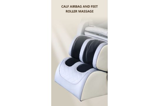 Brand New in Box Orchid White/Grey MiComfort Full Body Massage Chair RRP £2199 *NO VAT* - Image 4 of 9