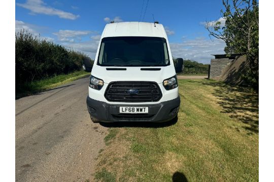 2018 FORD TRANSIT 350 WHITE PANEL VAN *NO VAT* - Image 2 of 17