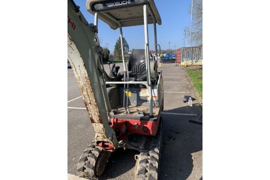 TAKEUCHI MINI DIGGER *NO VAT* - Image 3 of 9