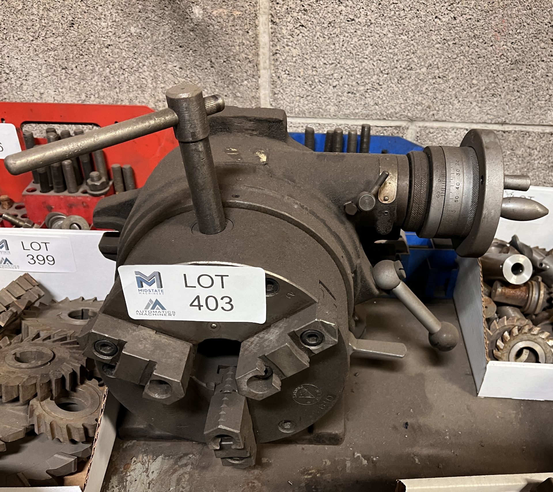 Rutland 3 Jaw Rotary Indexer