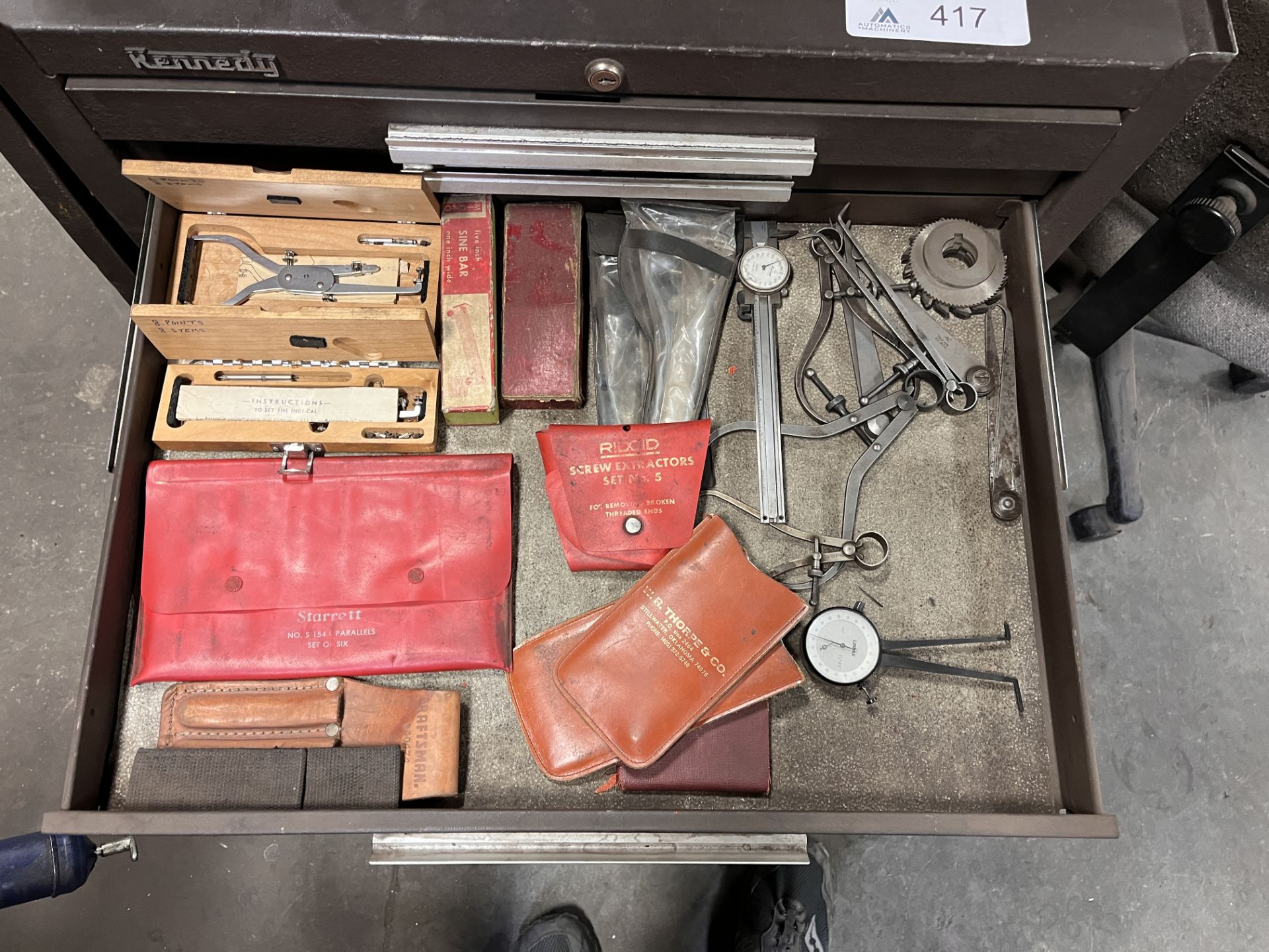 Kennedy Tool Box W/Contents - Image 4 of 9