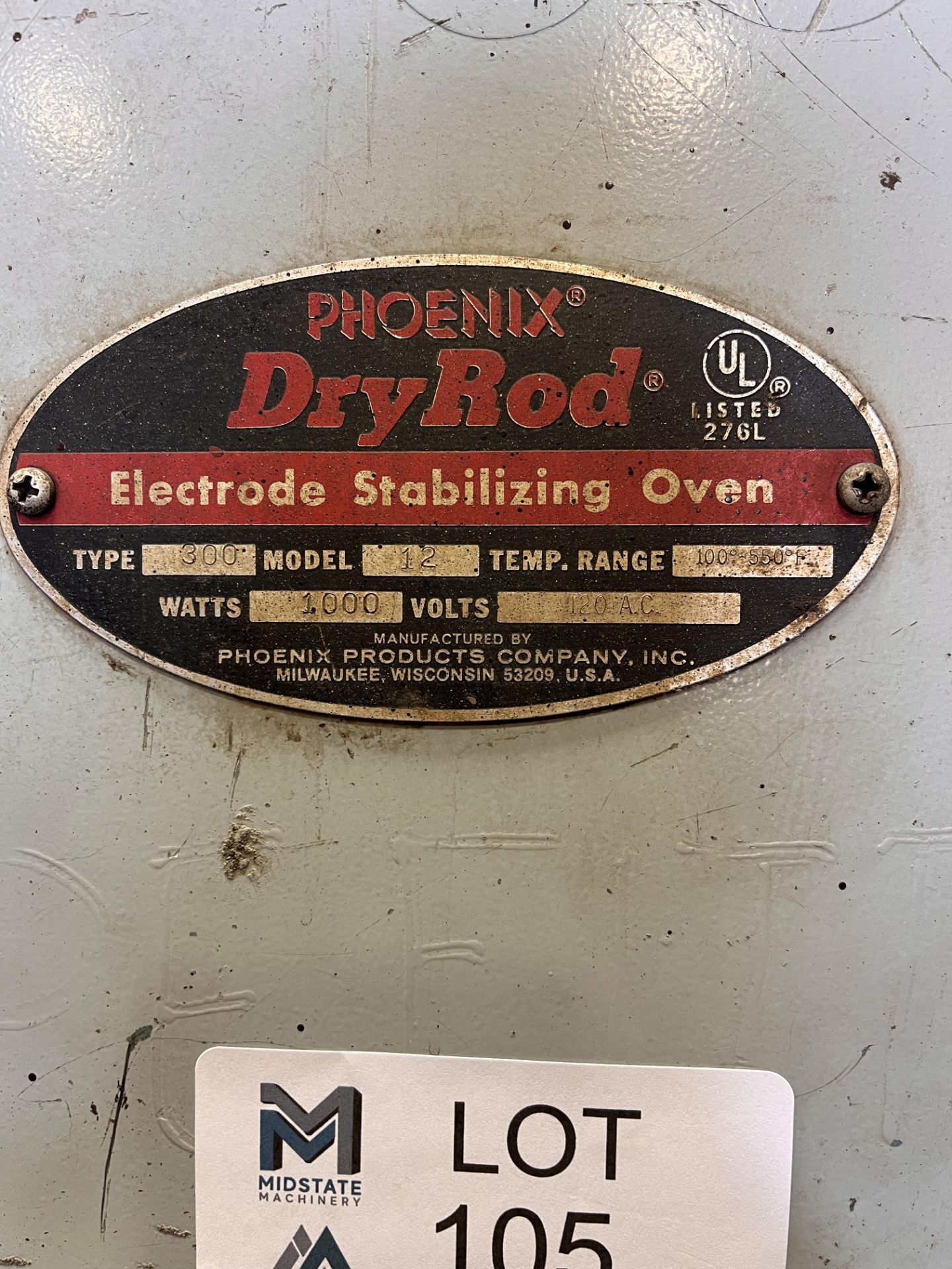 Phoenix DryRod Electric Stabilizing Oven - Image 2 of 3