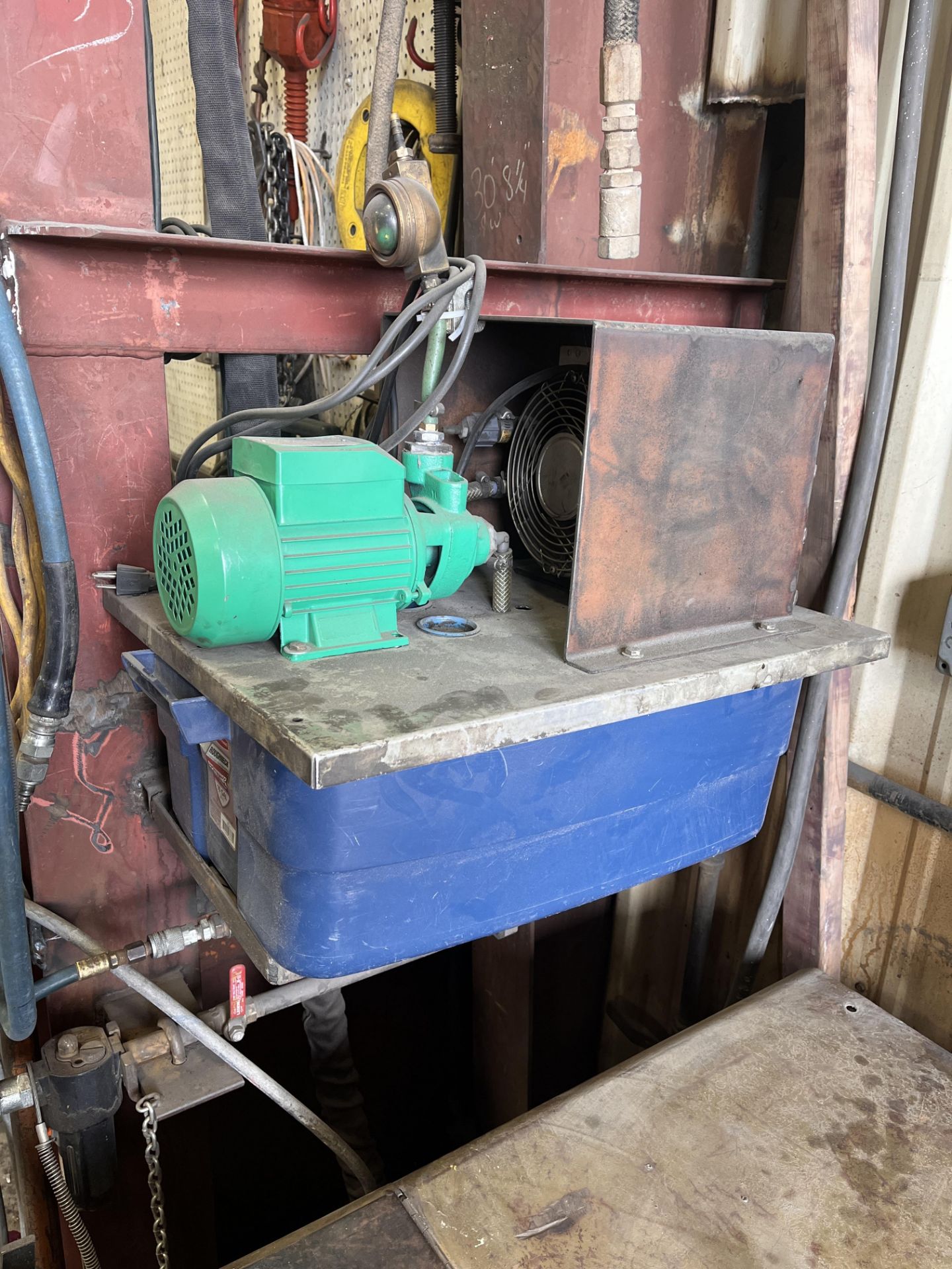 Hobart RG-600 Welder With Yellow arm and Millermatic Wire Feed - Image 5 of 10