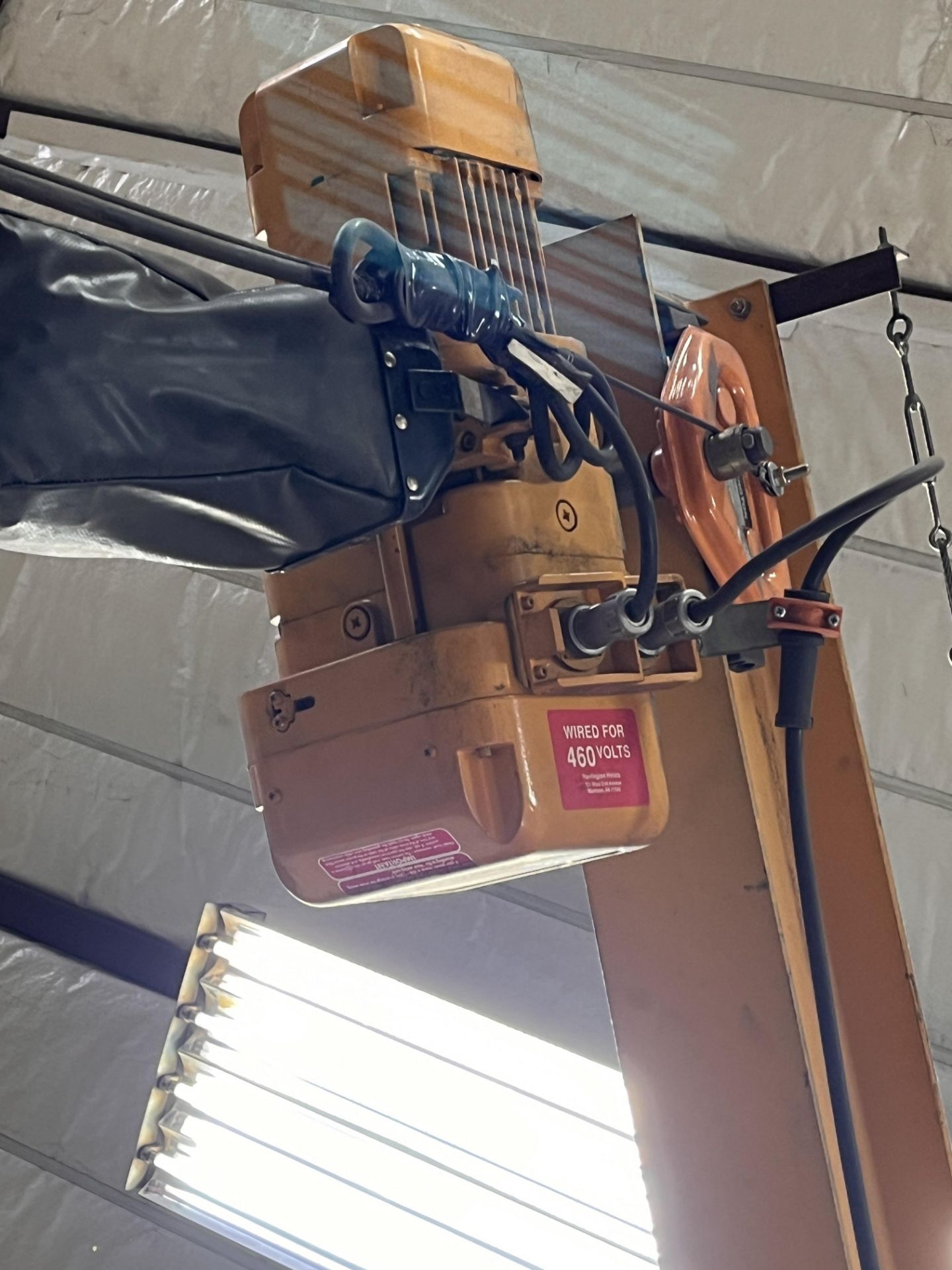 Jib Crane W/1 Ton Electric Hoist - Image 5 of 8