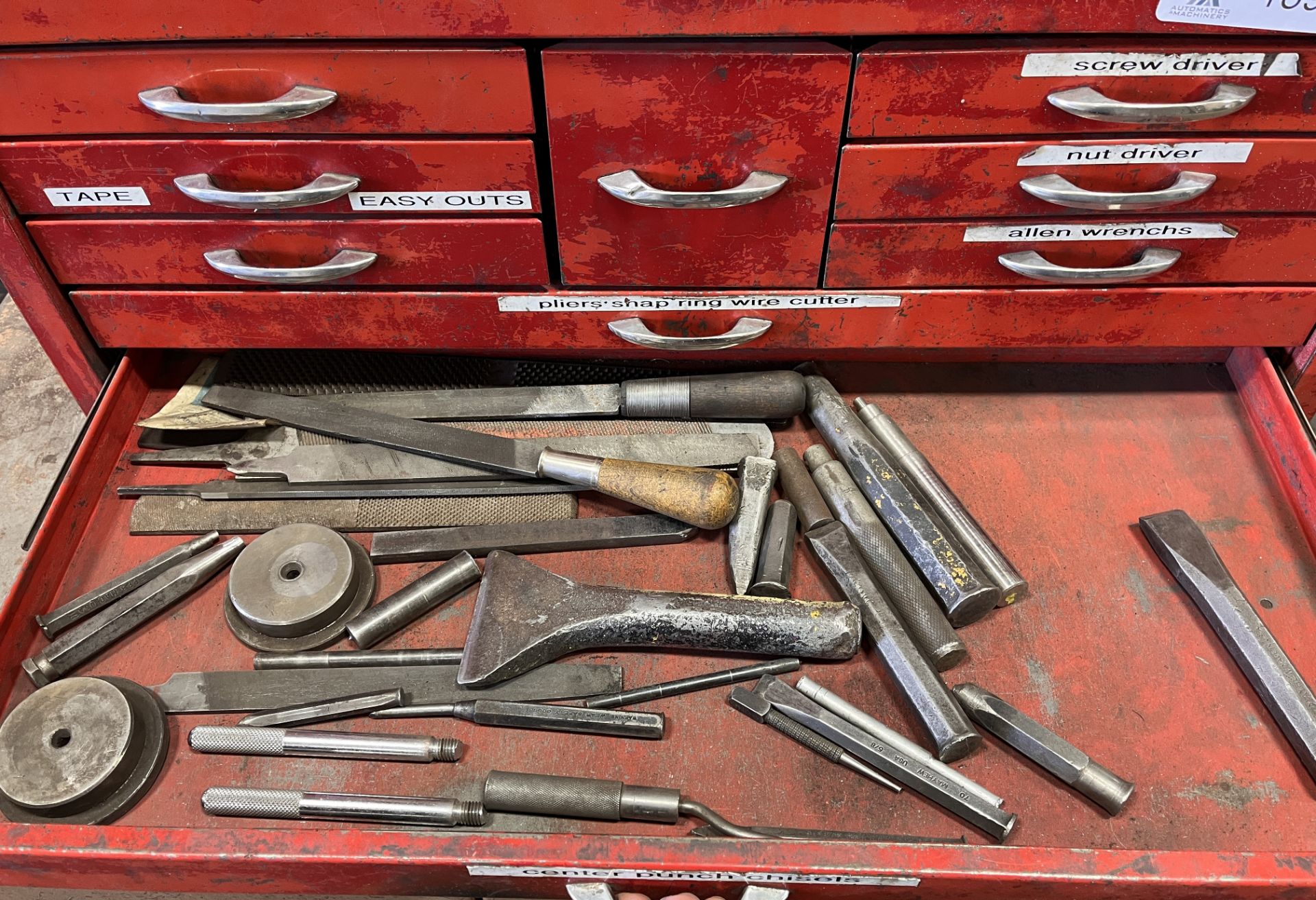 Toolbox with contents - Image 7 of 9