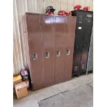 Lockers w/ contents