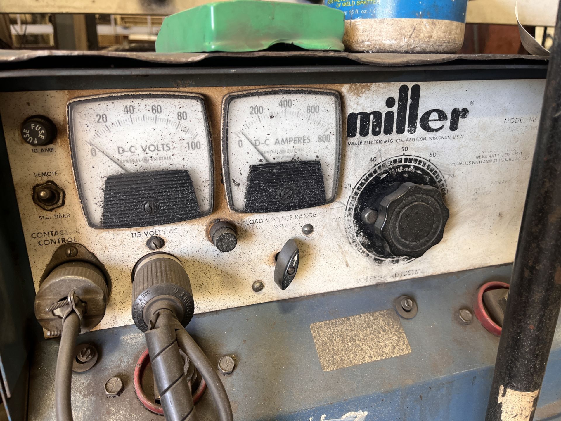 Miller MP Welder with Yellow arm and Wire Feed - Image 4 of 9