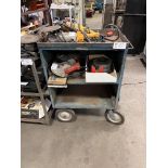 Rolling Metal Cart No Contents