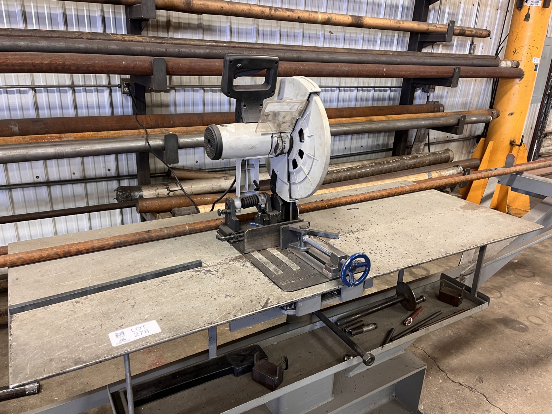 Evolution Chop Saw with Long Bench - Image 2 of 7