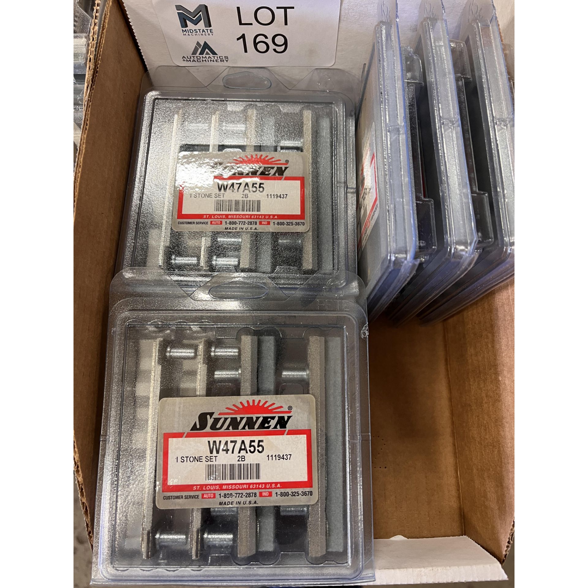 SUNNEN Stone Sets – EAU Through JHU’S – New Open Box Engine Honing Stones