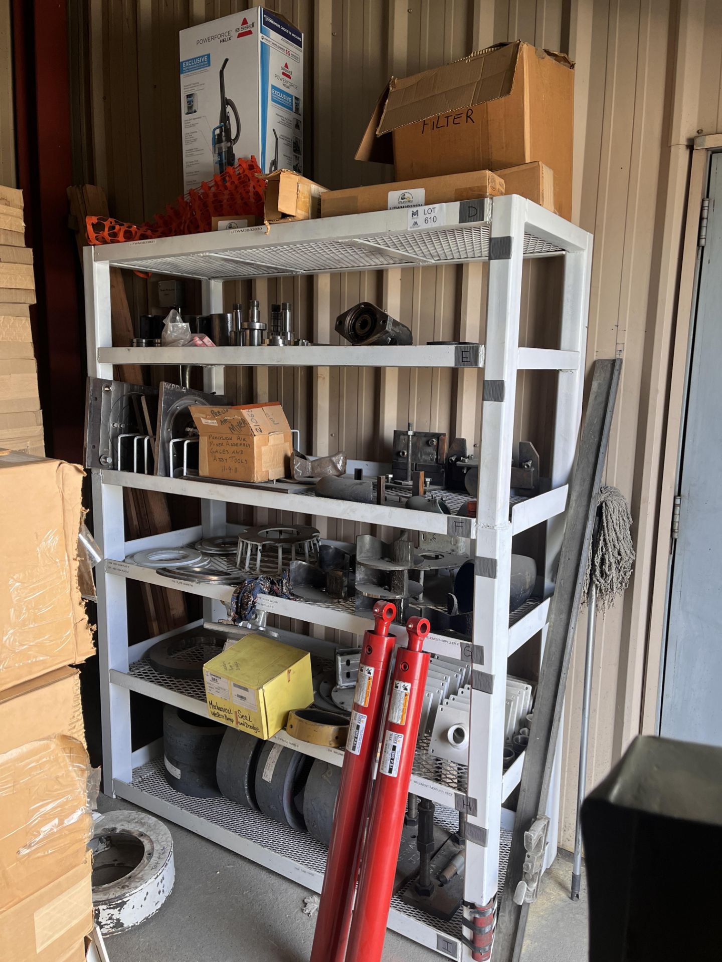 Metal Rack With All Contents