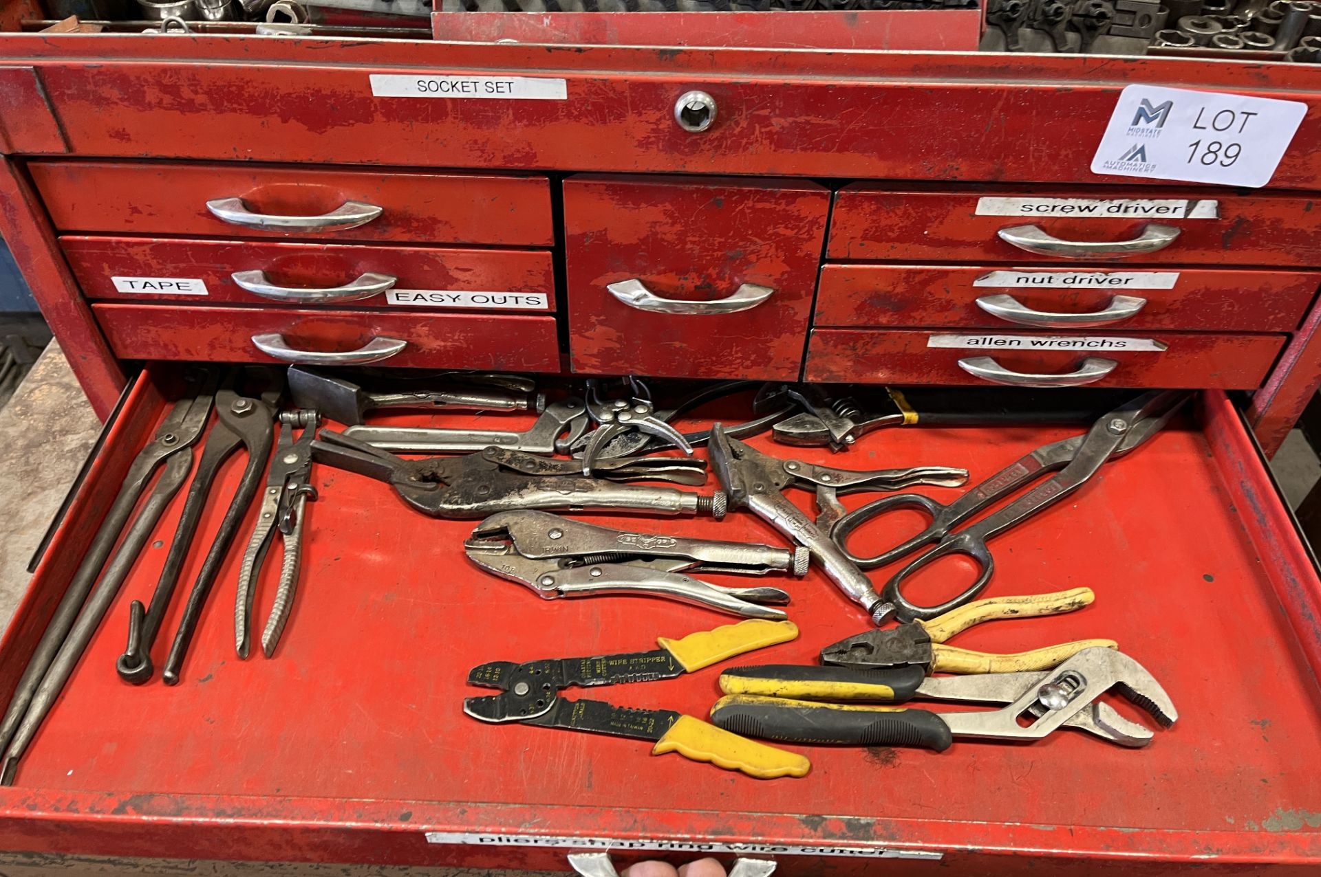 Toolbox with contents - Image 6 of 9