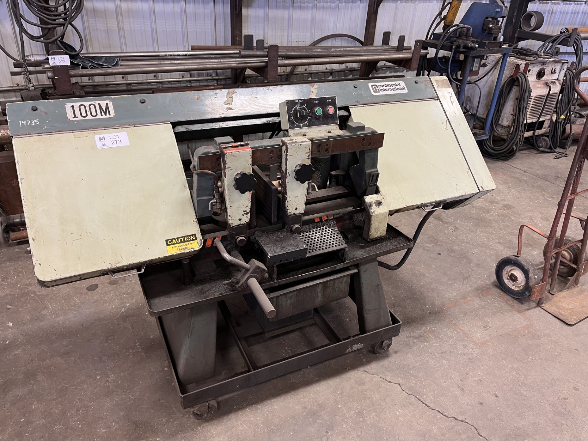 Continental Machine Tool LF-100M Horizontal Bandsaw