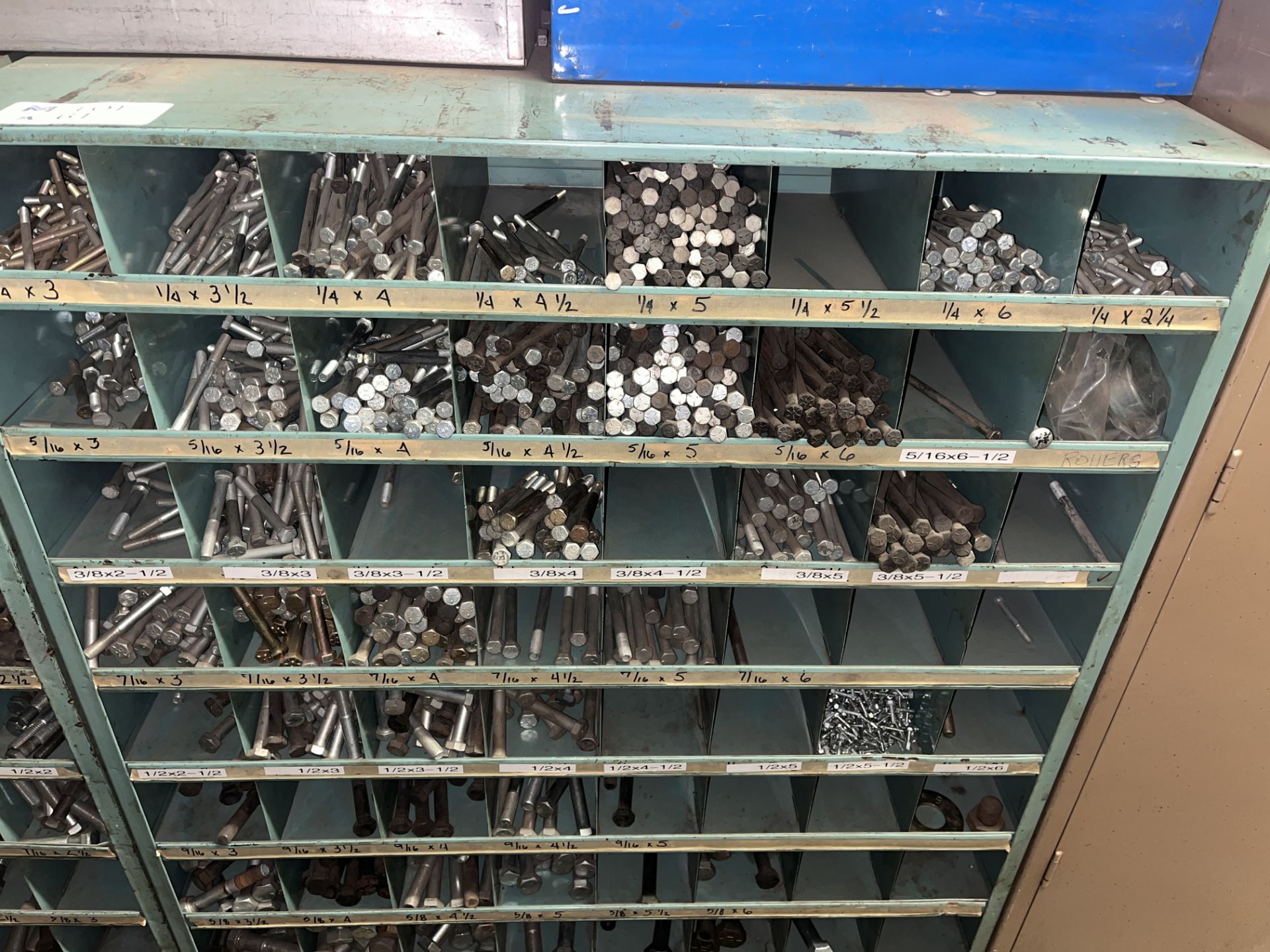 Metal Organizer with bolts - Image 2 of 4