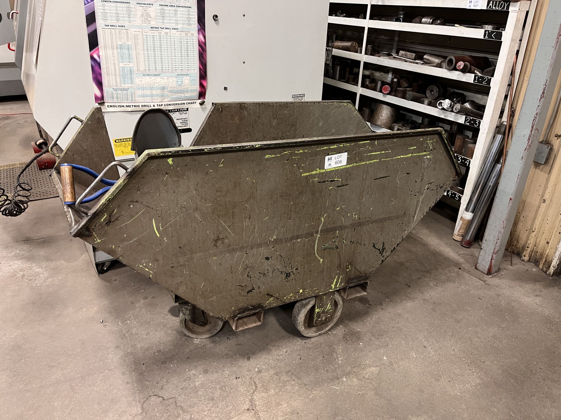 Rolling Chip Cart
