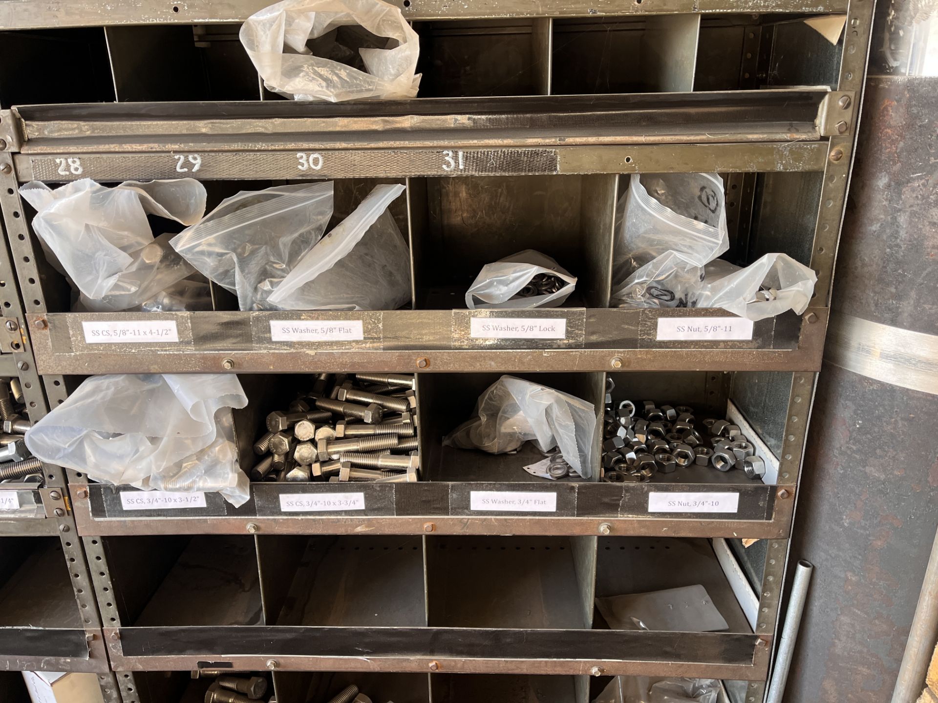 Metal Organizer of Stainless Steel Bolts - Image 12 of 14