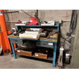 Wood Top Workbench No Contents