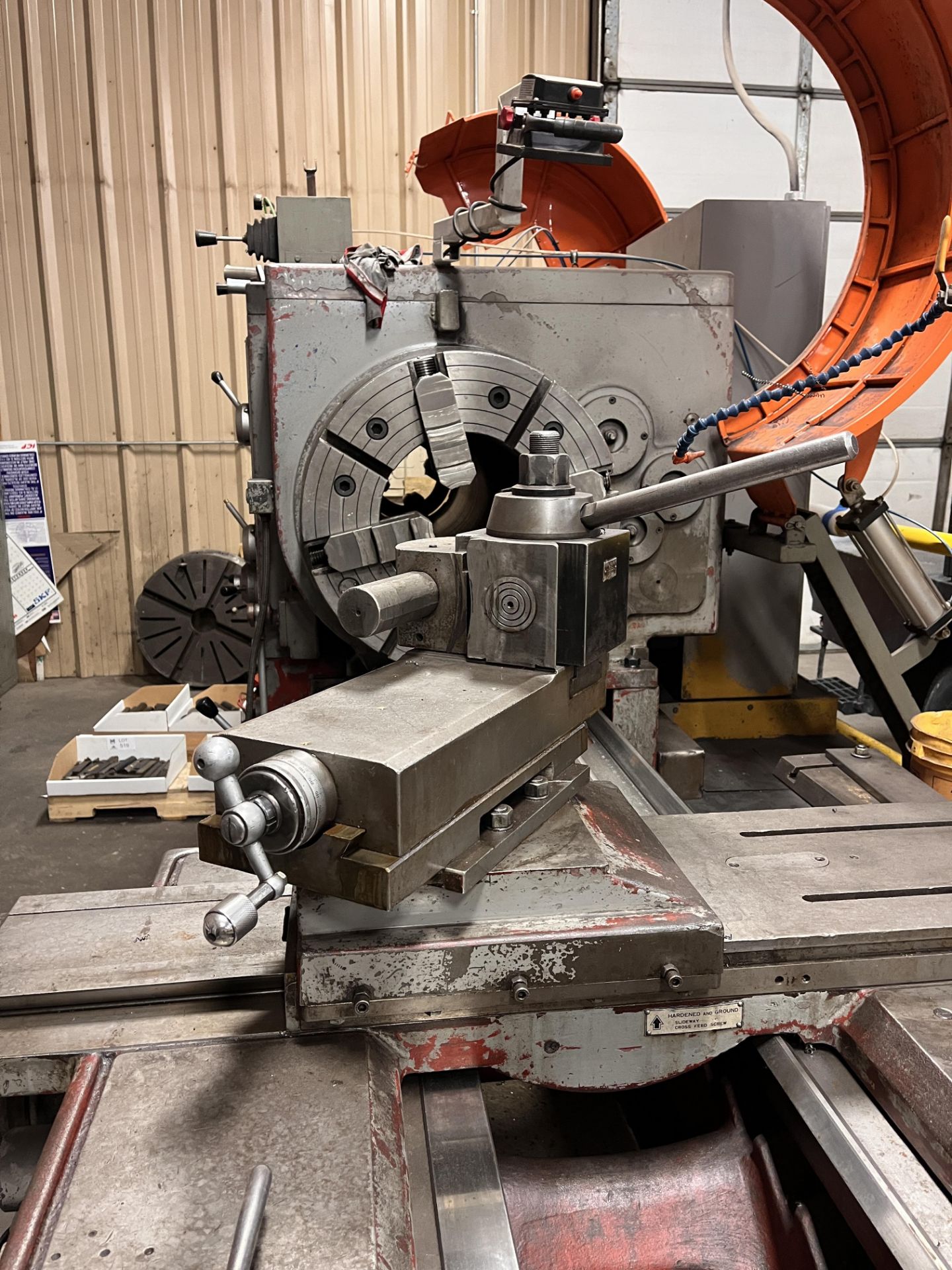 "Mazak 30 Oil Country Engine Lathe, 12.5"" hole, 24"" Front / Rear Chucks, 300 RPM, IN/MM - Image 12 of 22