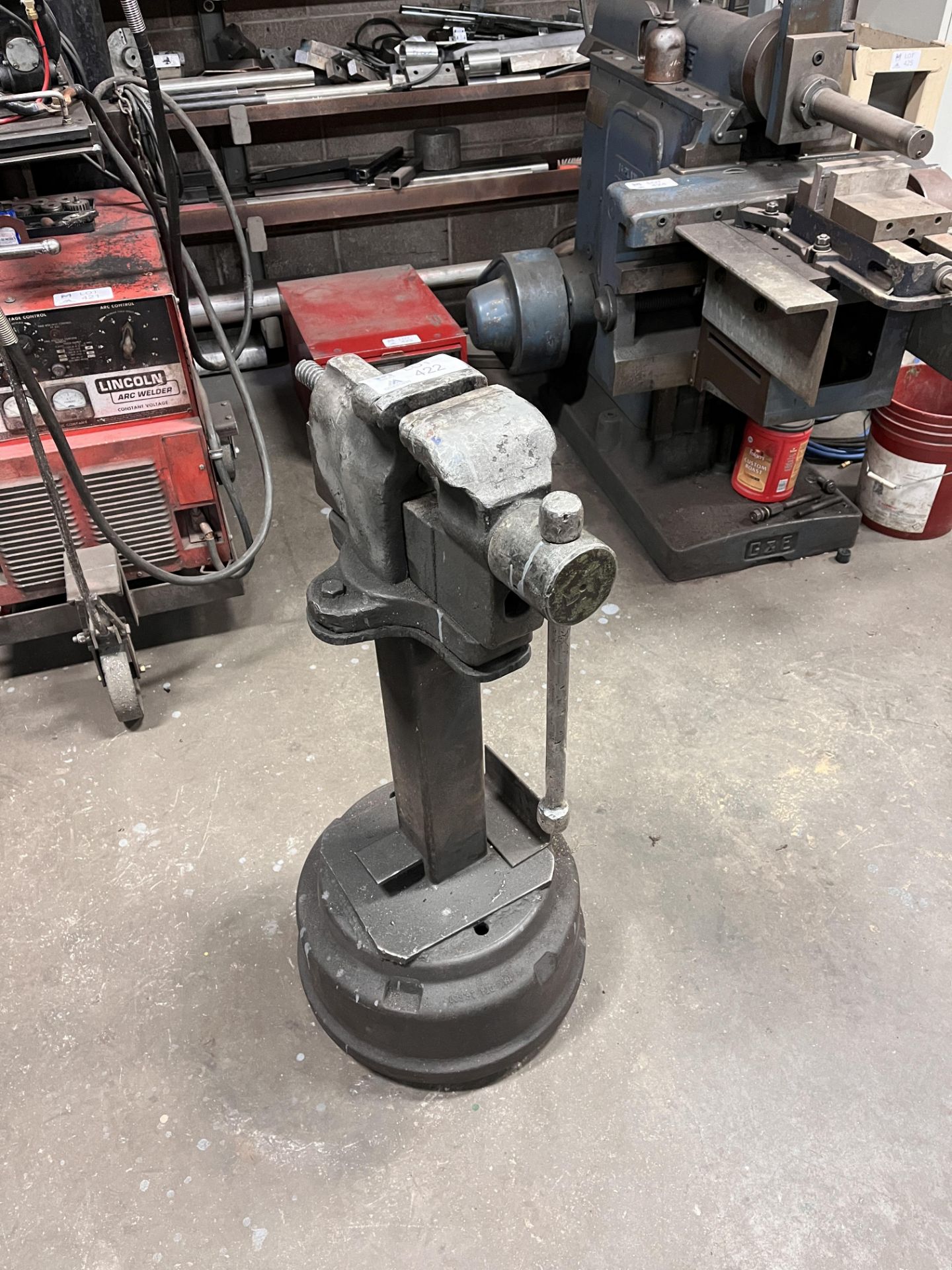 Vise on Stand